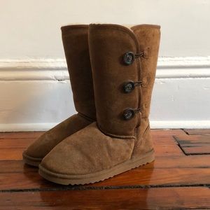 Shearling Boots, never worn
